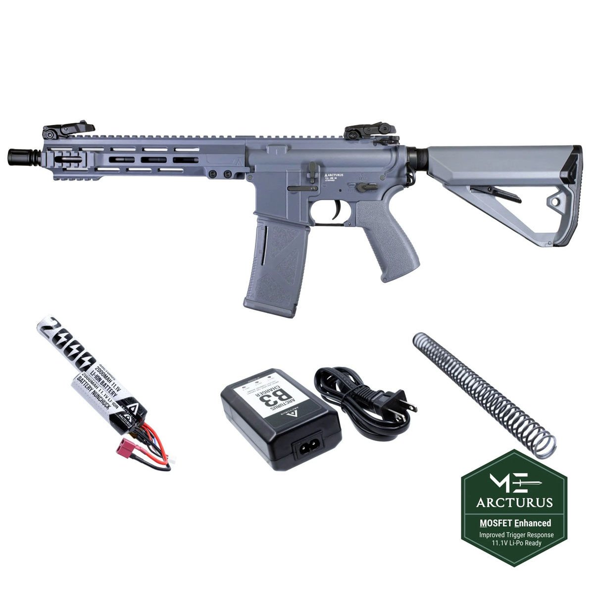 ARCTURUS LWT MK-I CQB 10 AEG Sport Airsoft Tüfek Gri